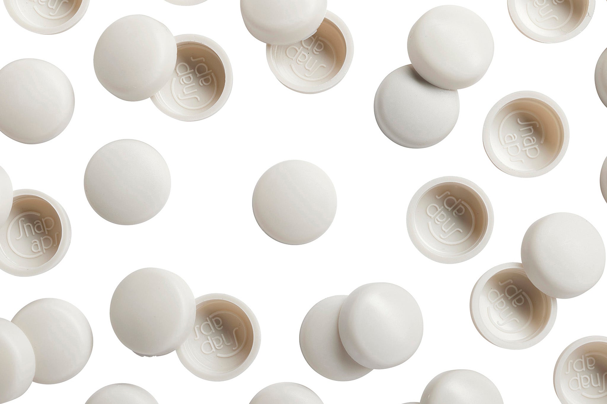 12/12-170 Morning Grey Snap-Caps Screw Covers Overhead