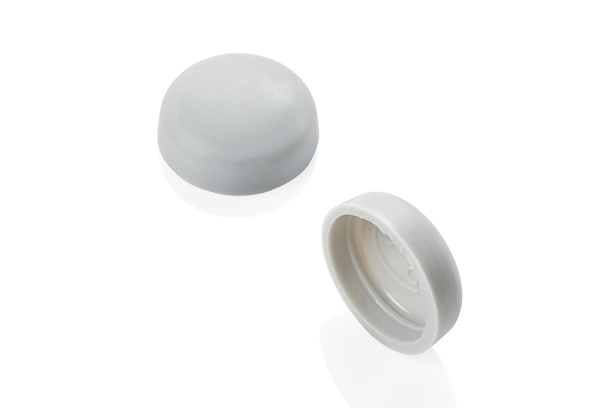 12/12-171 Aluminum Tone Snap-Caps Screw Covers Group