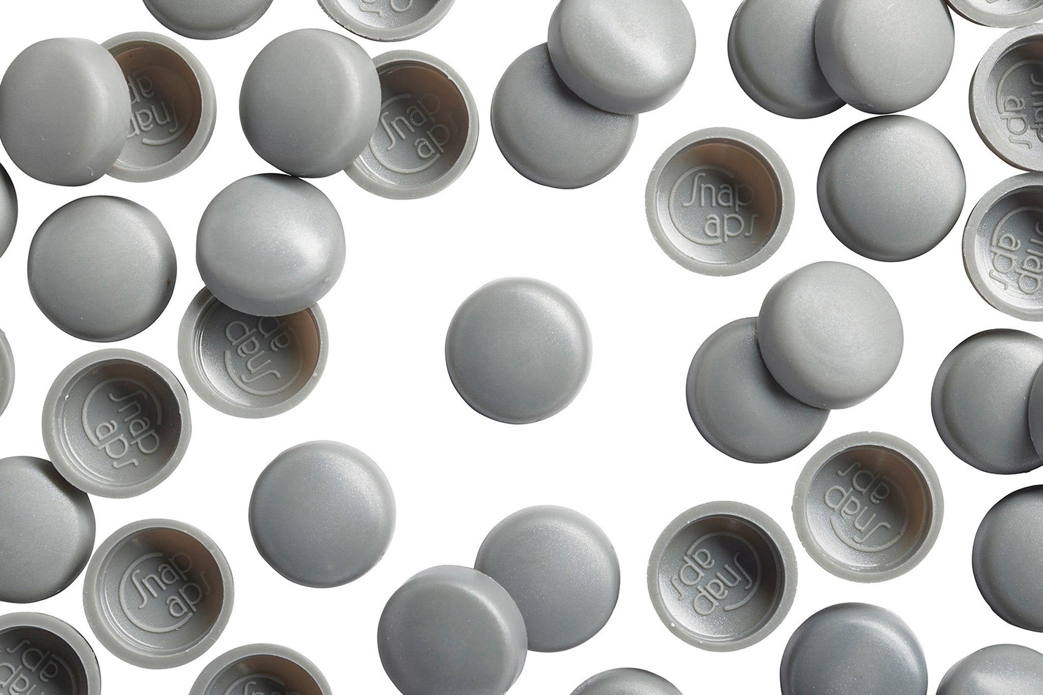 12/12-173 LA Grey Snap-Caps Screw Covers Overhead