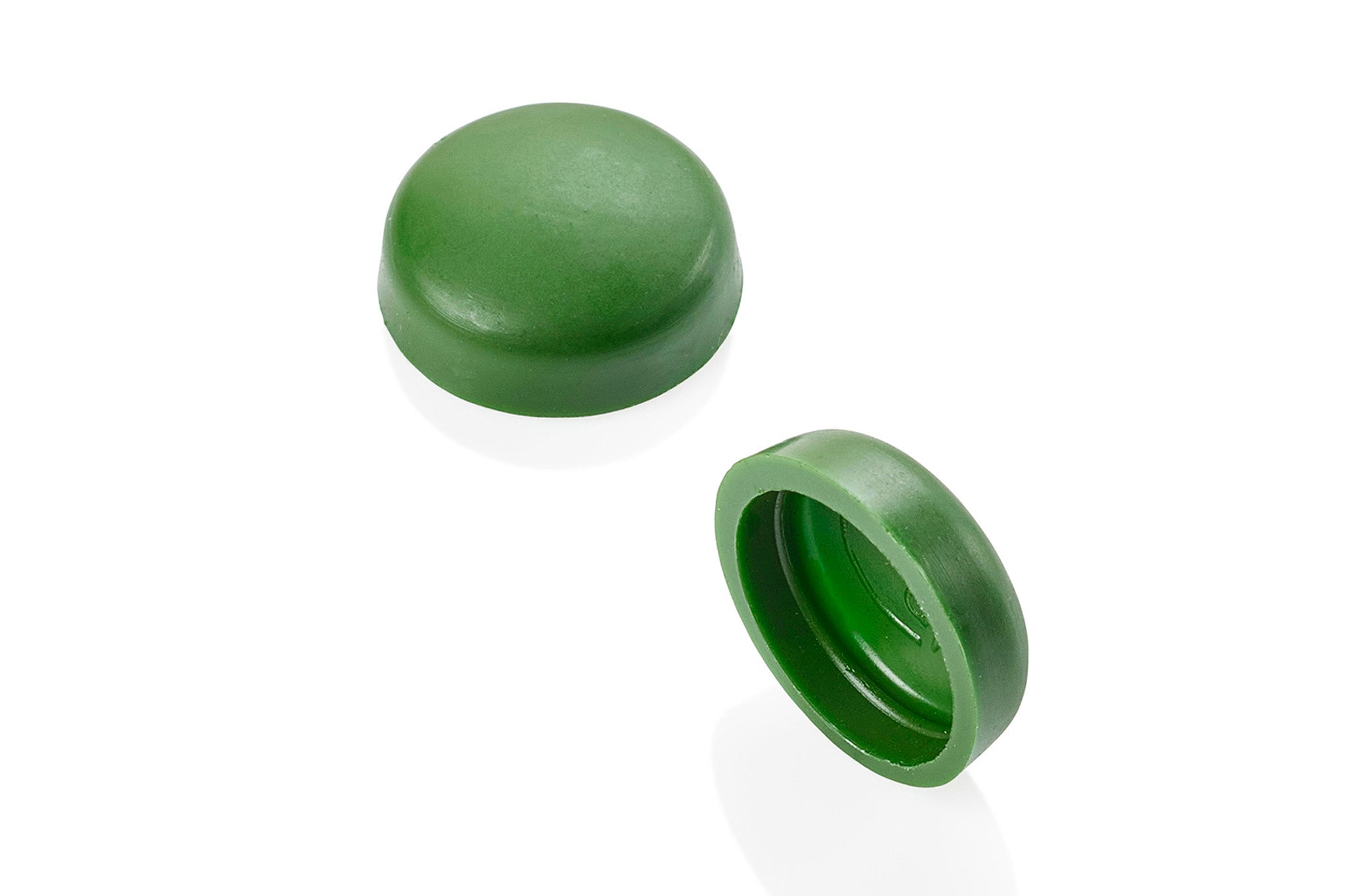 12/12-178 Carolina Green Snap-Caps Screw Covers Group