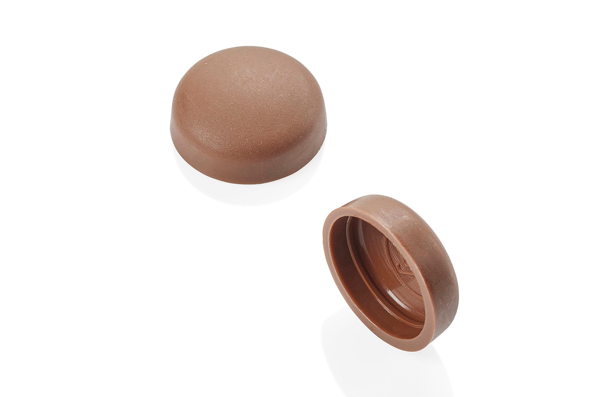 12/12-193 Chocolate Snap-Caps Screw Covers Group