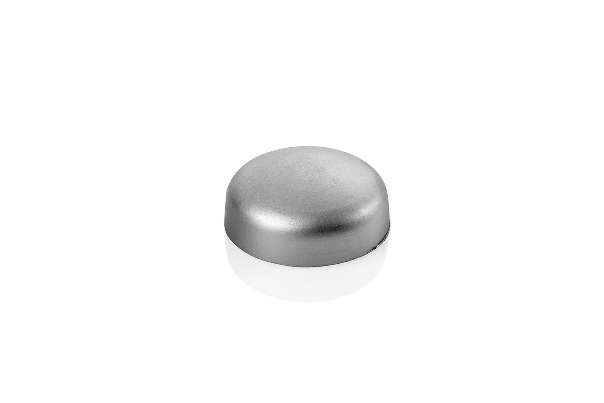 12/12-SCHR 12/12-Satin Chrome Electroplated Snap-Caps Screw Covers Single