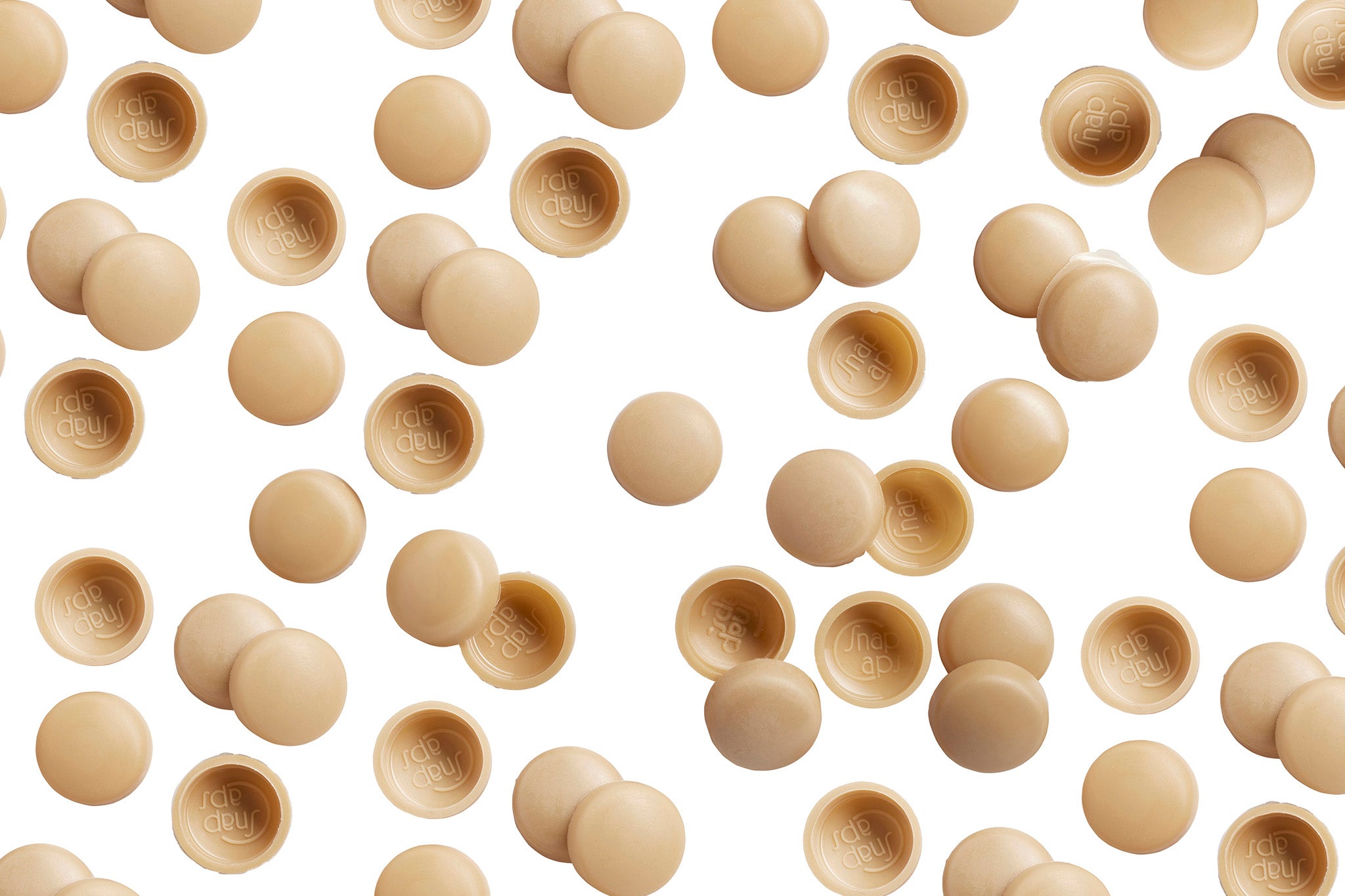 3/3-123 Caramel Kappet Screw Caps Overhead