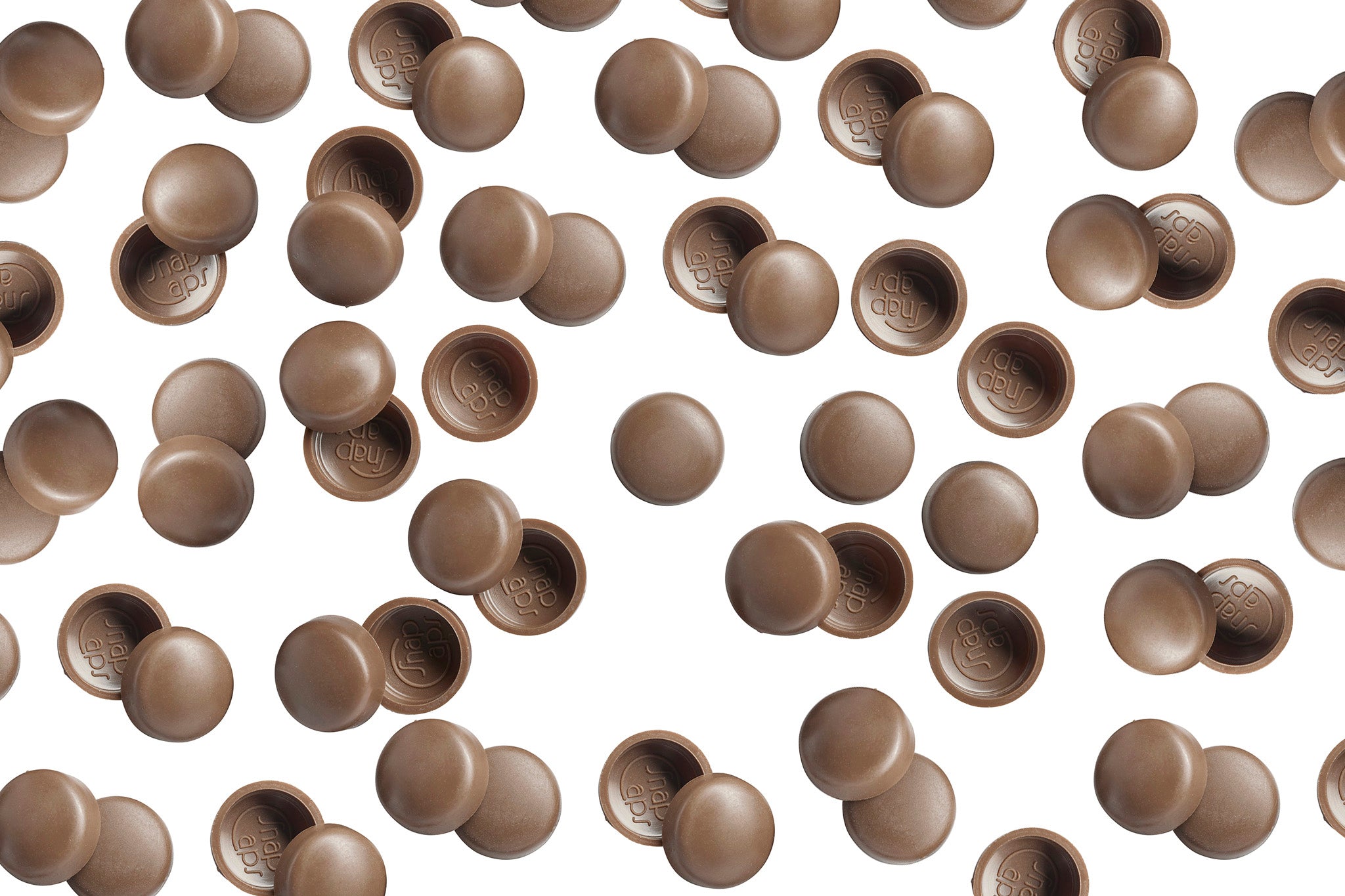 3/3-131 Nestle Brown Kappet Screw Caps Overhead