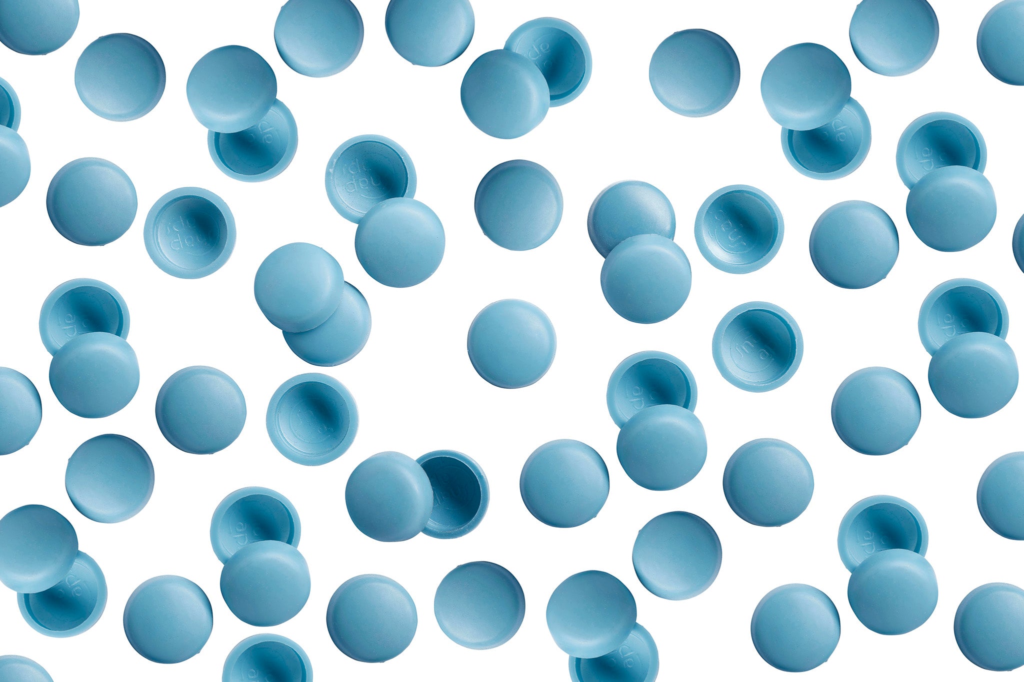 3/3-149 Sky Blue Kappet Screw Caps Overhead