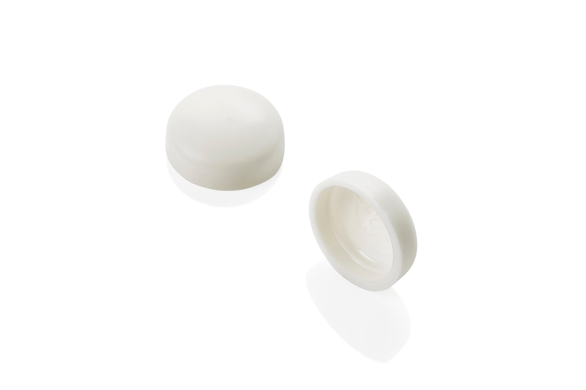 Off White Screw Covers, 8/8 Snap-Caps | Pro-Dec