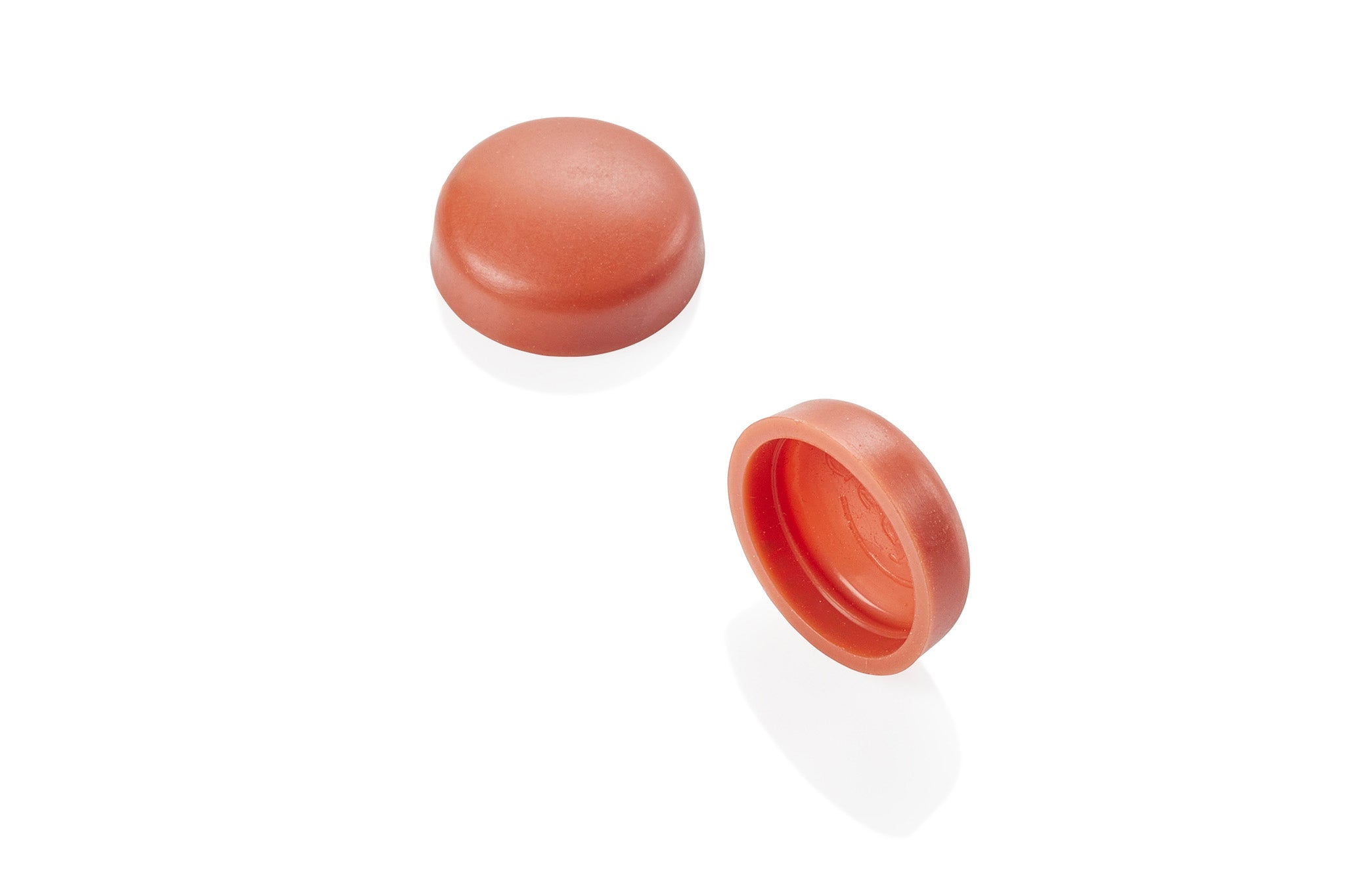 8/8-167 Burnt Orange Snap-Caps Screw Covers Group