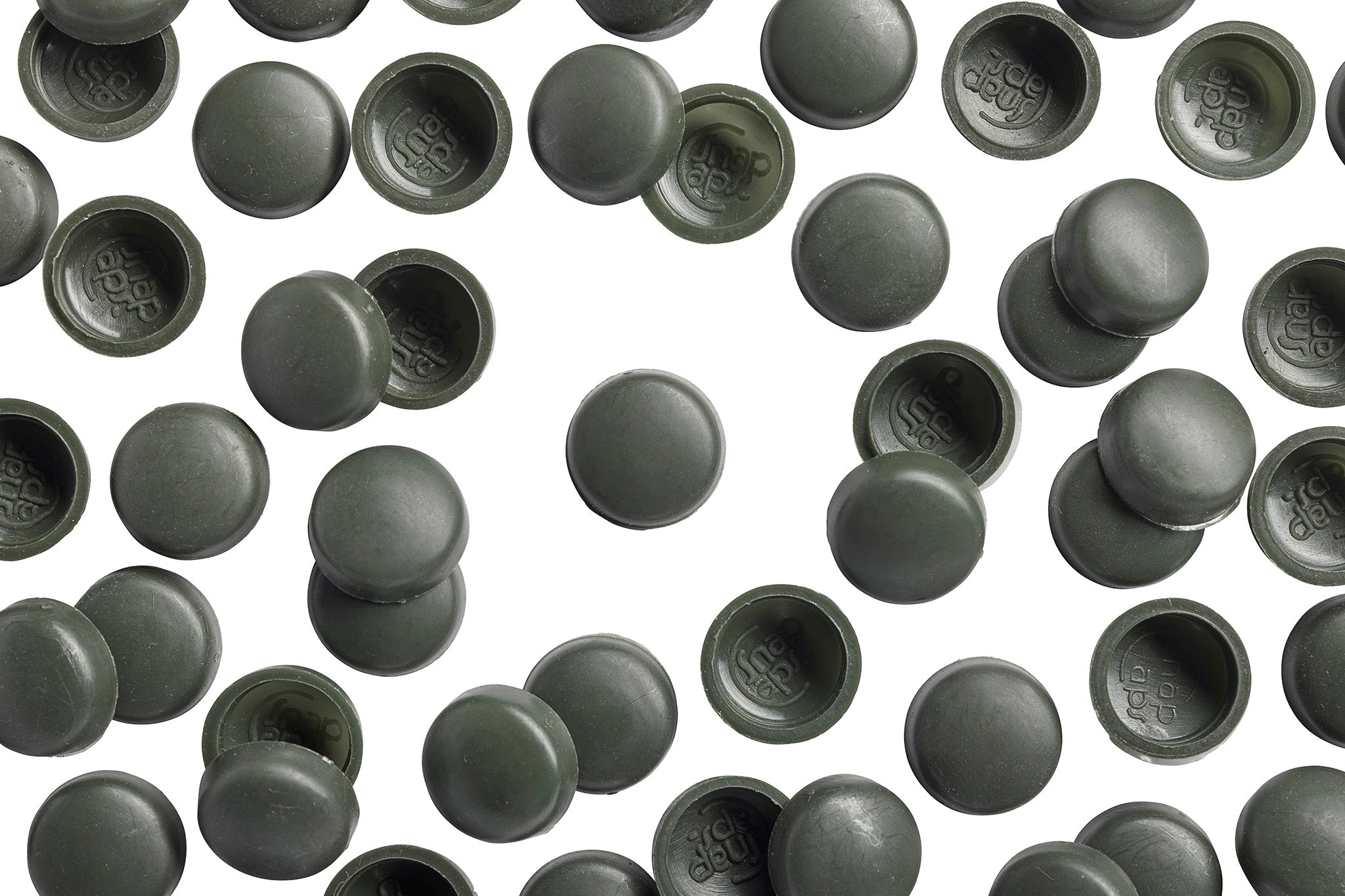 8/8-175 Indiana Green Snap-Caps Screw Covers Overhead