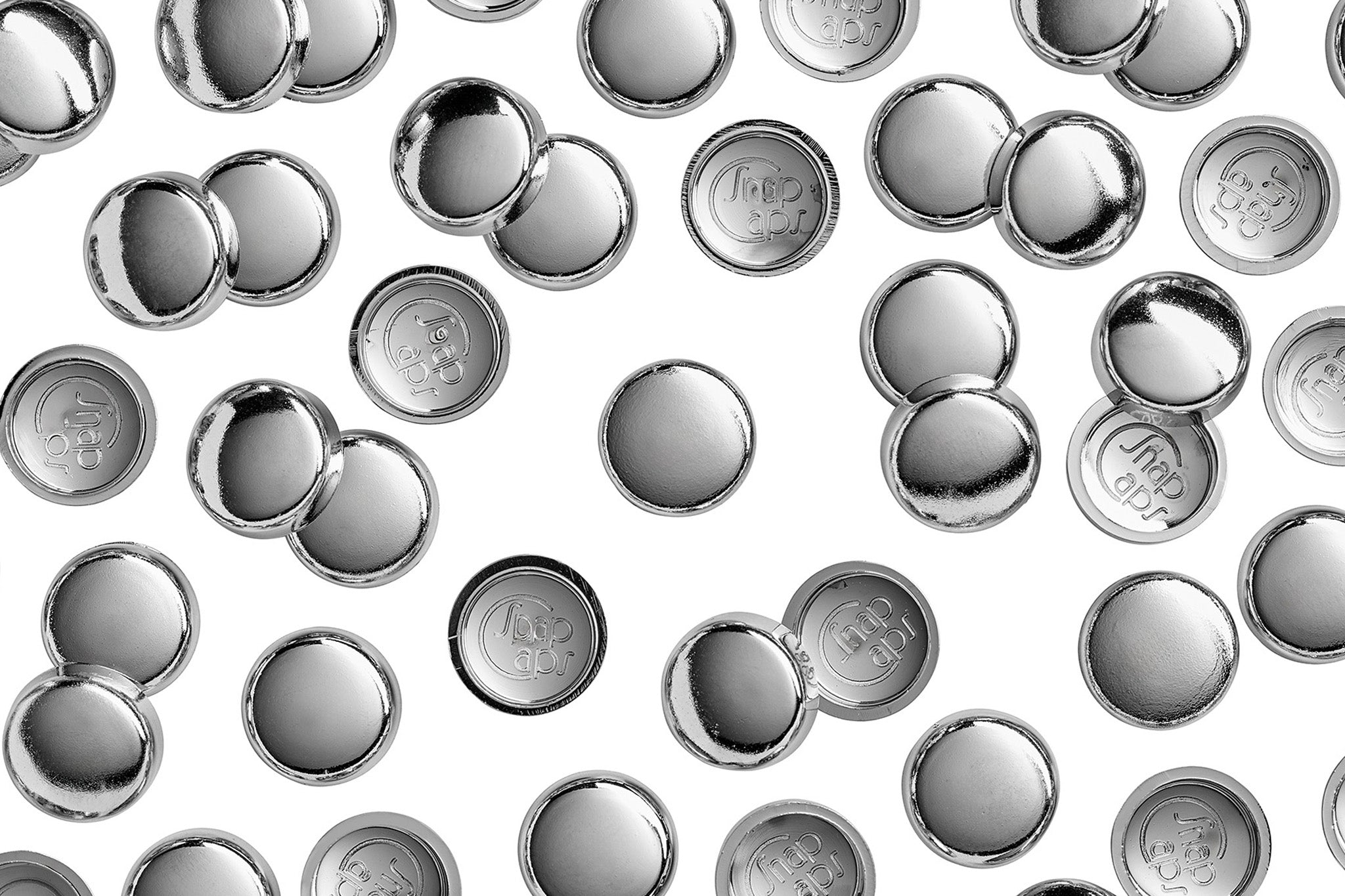 8/8-CHR 8/8-Chrome Electroplated Snap-Caps Screw Covers Overhead
