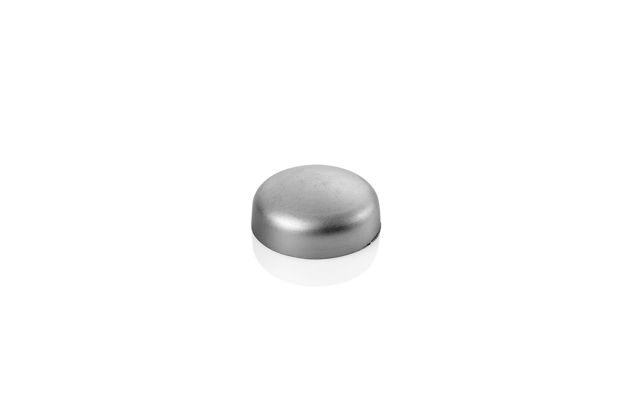 8/8-SCHR 8/8-Satin Chrome Electroplated Snap-Caps Screw Covers Single