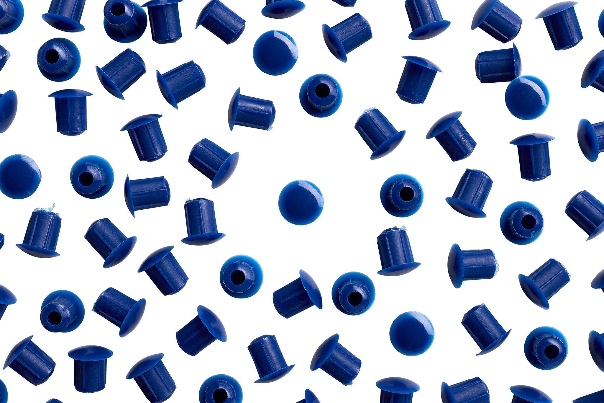 HC187 150 5MM California Blue Hole Cap Overhead