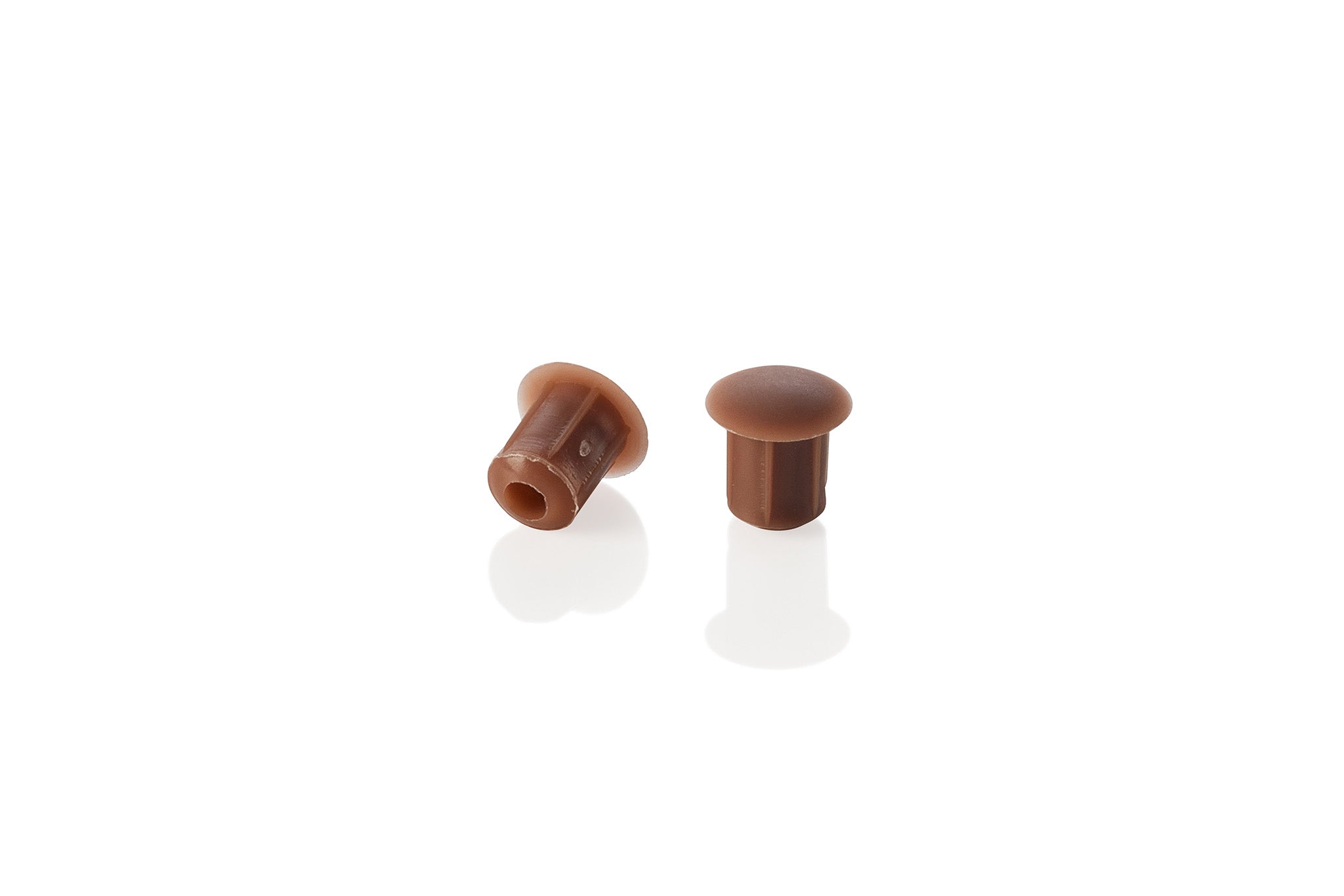 HC187 193 Dark Brown Hole Caps Group