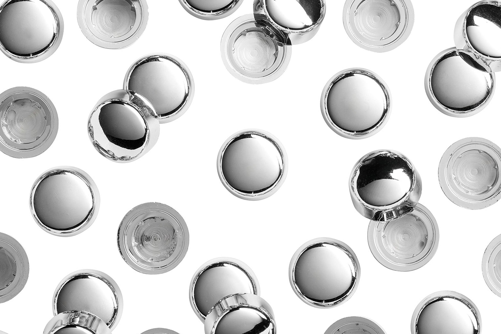 HEXCAP 3 8 CHR 3 8 inch Chrome Hex-Caps Bolt Covers Overhead