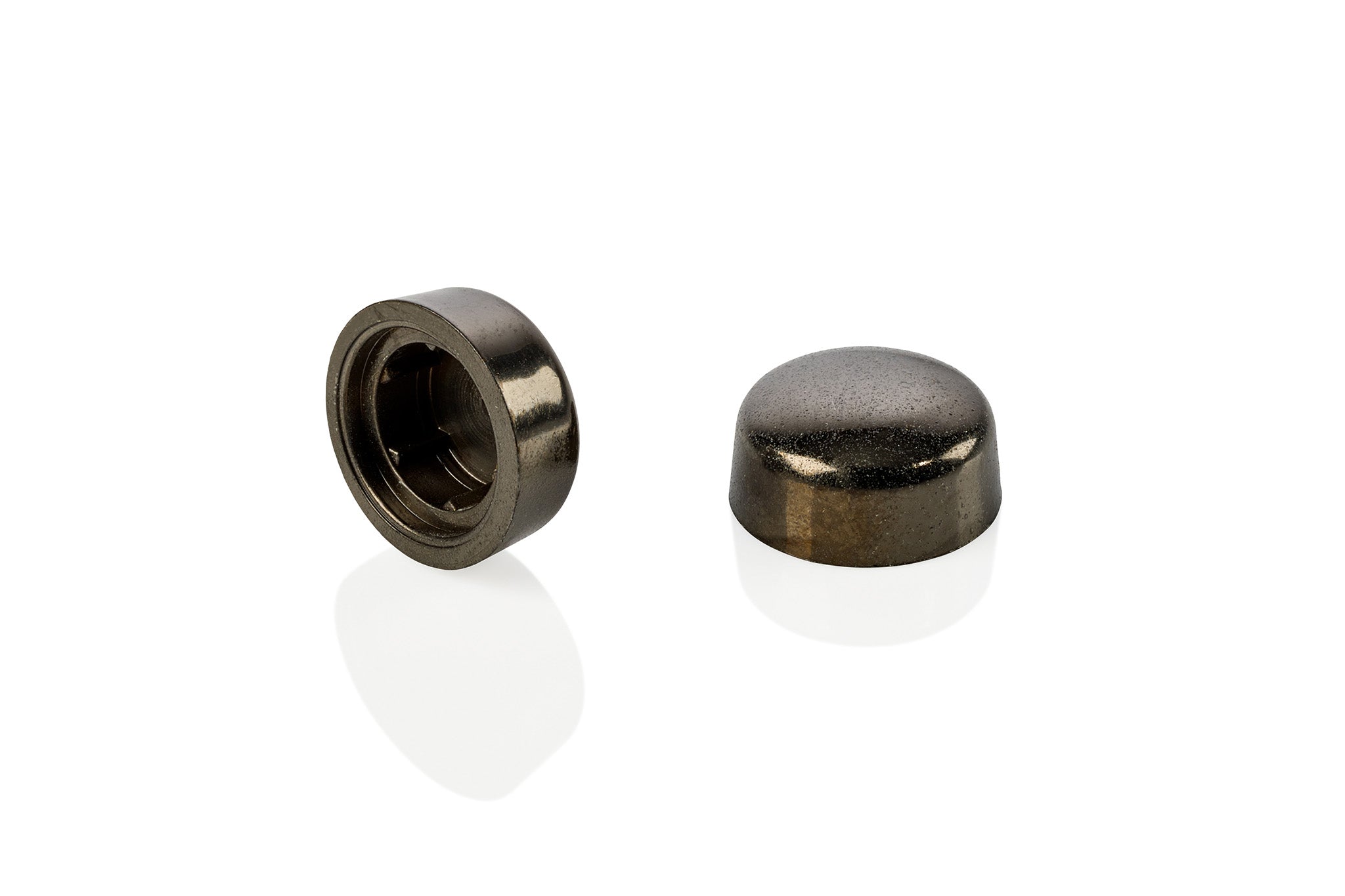 HEXCAP 3 8 DIA 3 8 inch Black Chrome Hex-Caps Bolt Covers Group