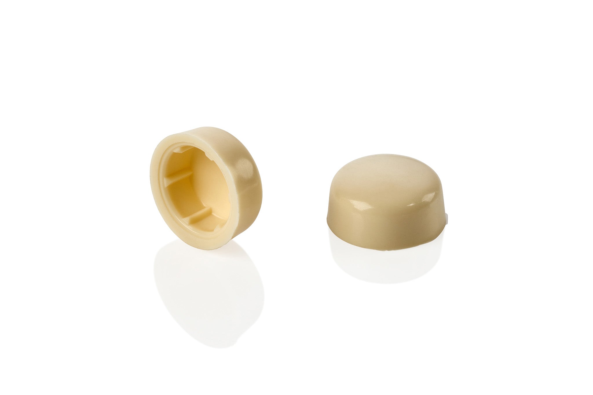 HEXCAP 7 16 103 7 16 inch Antique White Hex-Caps Bolt Covers Group