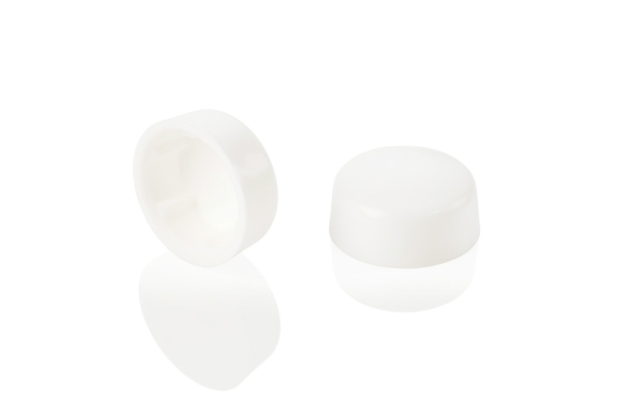 HEXCAP 9 16 100 9 16 inch White Hex-Caps Bolt Covers Group
