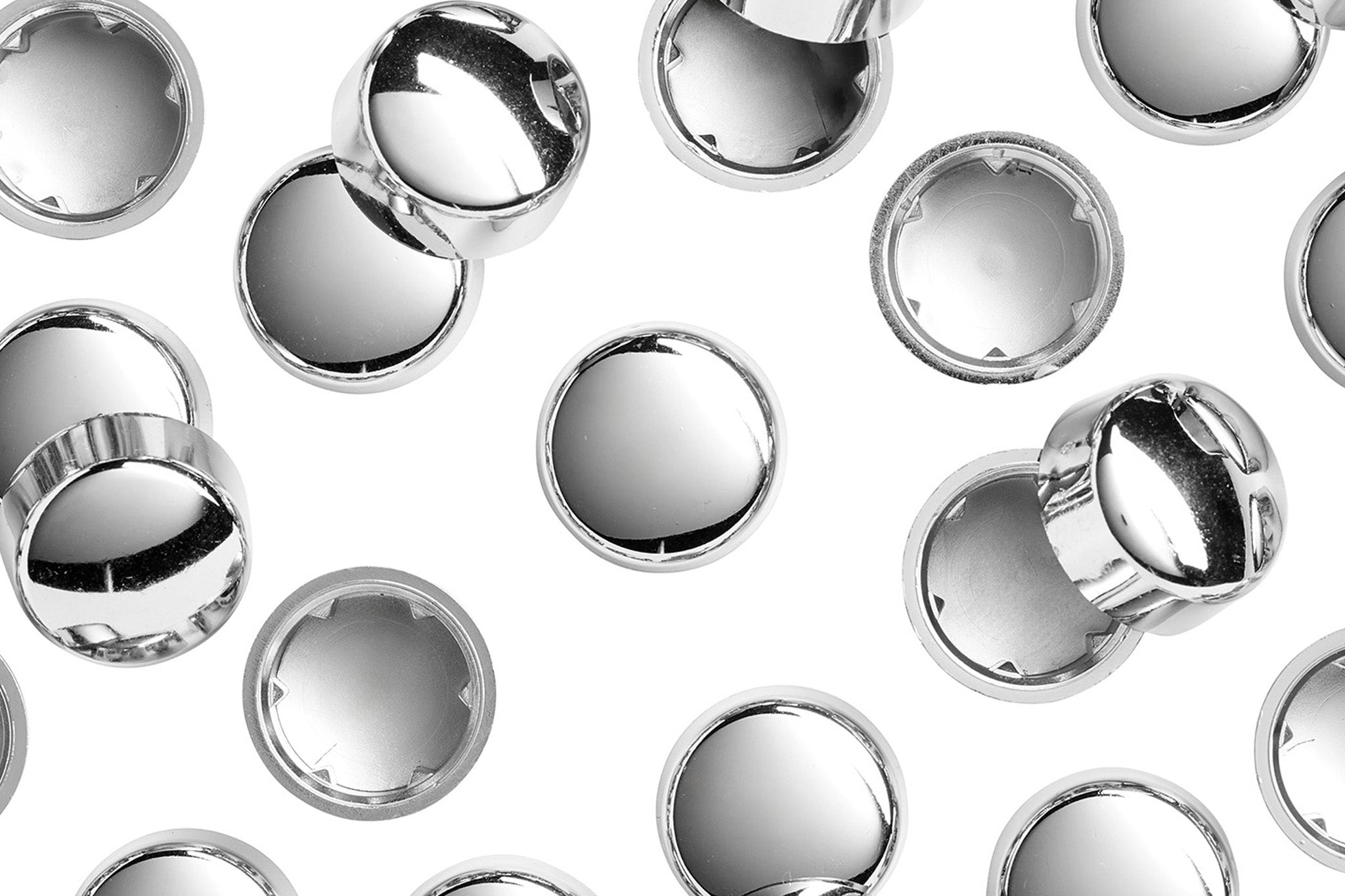 HEXCAP 9 16 CHR 9 16 inch Chrome Hex-Caps Bolt Covers Overhead