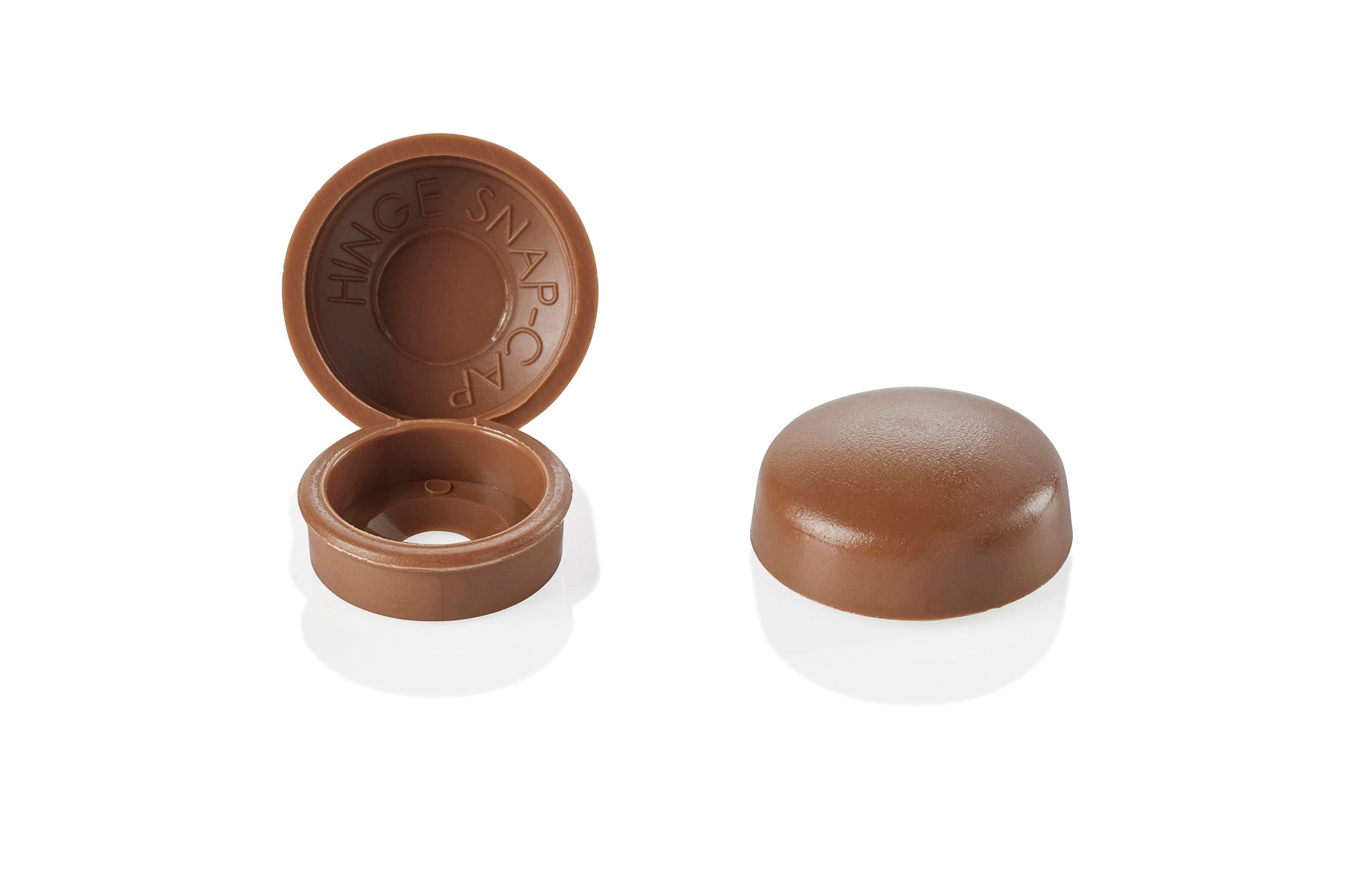 HNG-129 Teak Hinge Snap-Caps Screw Covers Group