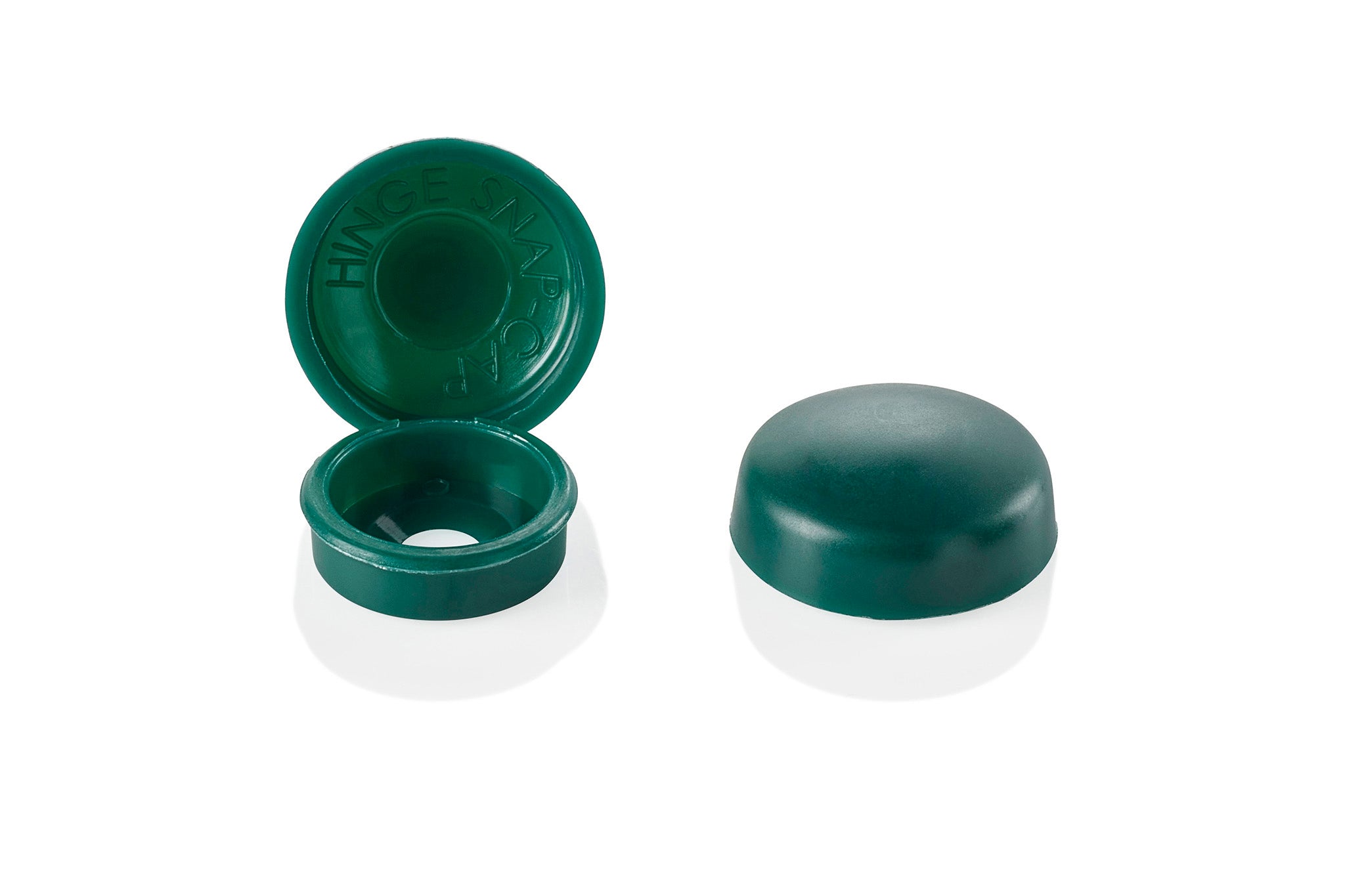 HNG-177 Forest Green Hinge Snap-Caps Screw Covers Group