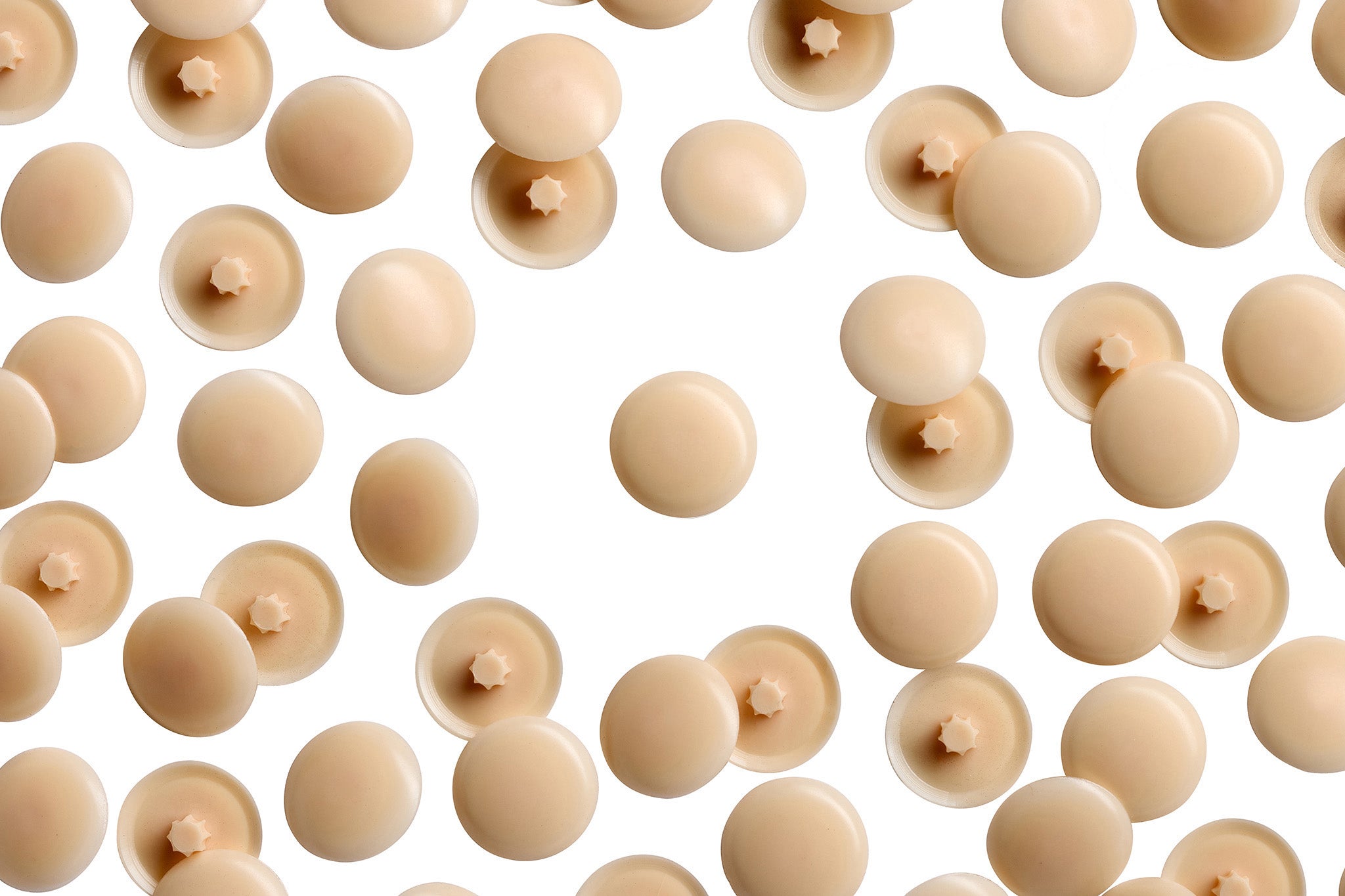 SD2- 116 Skylight Beige Square Drive Caps Overhead