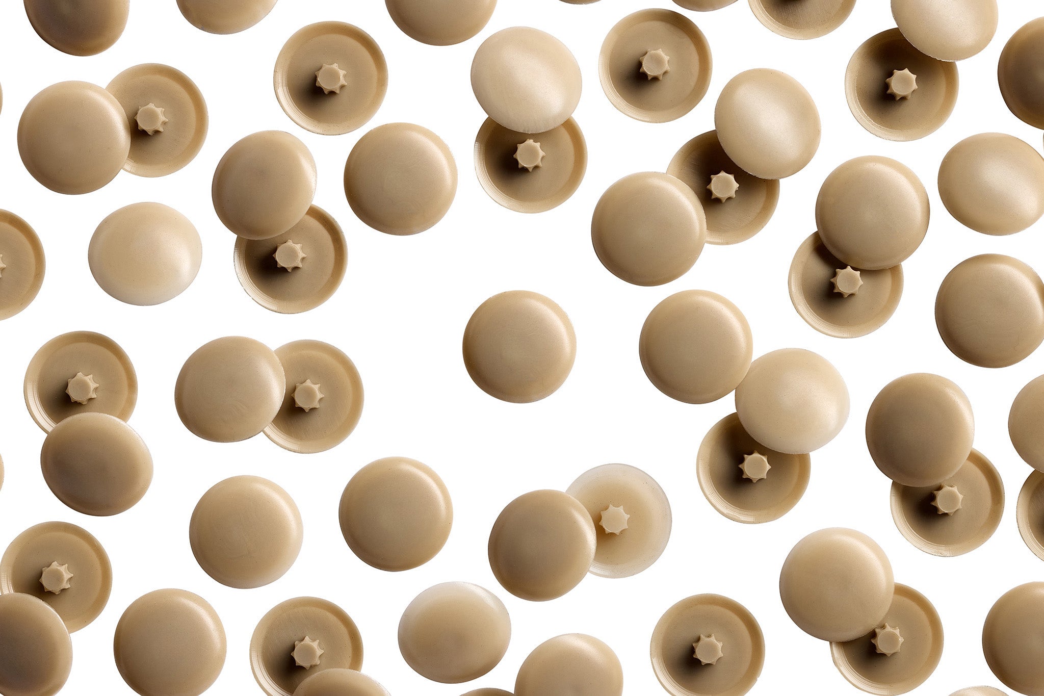 SD2- 122 Beige Square Drive Caps Overhead