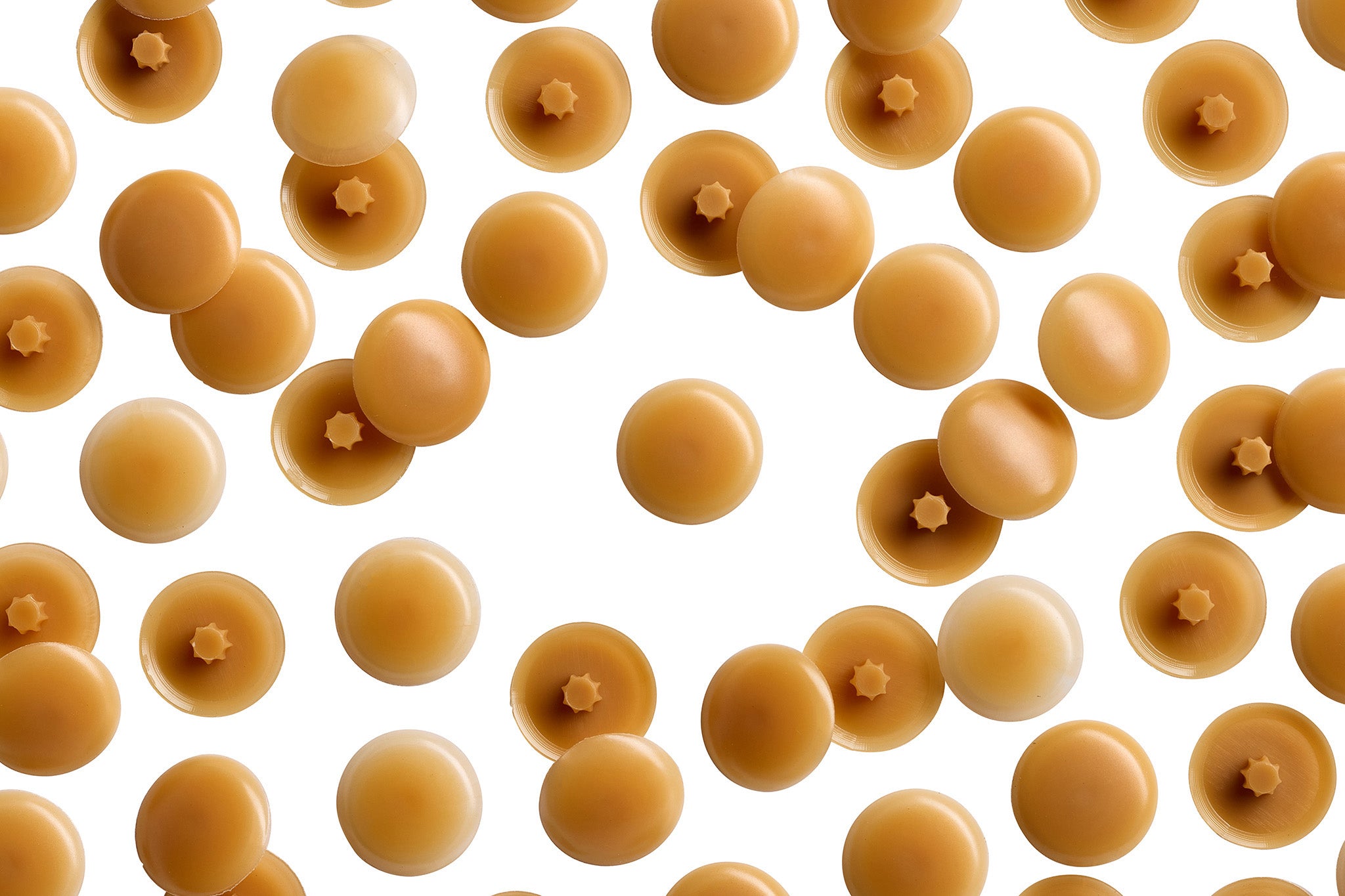 SD2- 128 Honeymaple Square Drive Tap-Caps Press-on Screw Covers Overhead