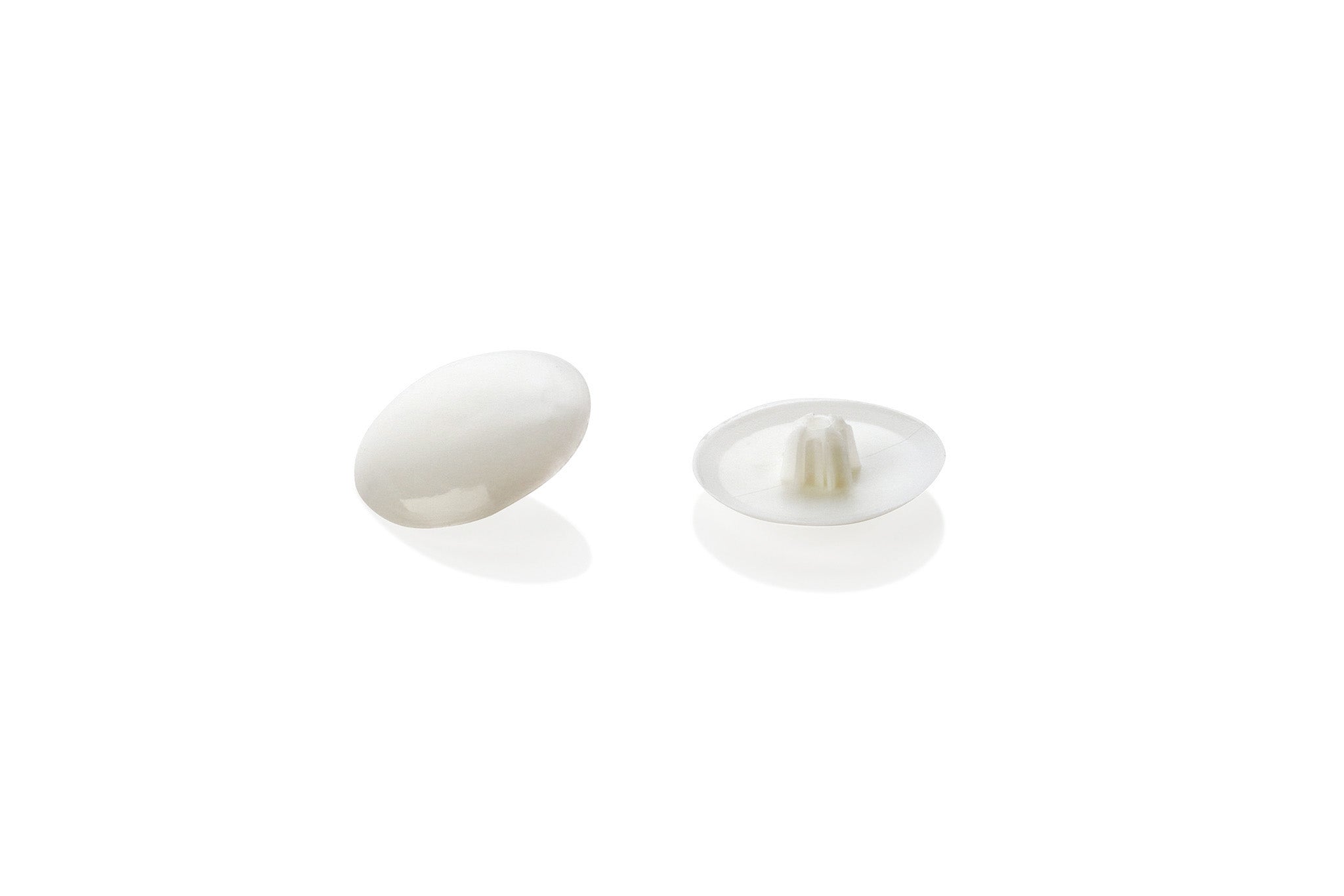 TC2- 100 White Tap-Caps Press-on Screw Covers Group
