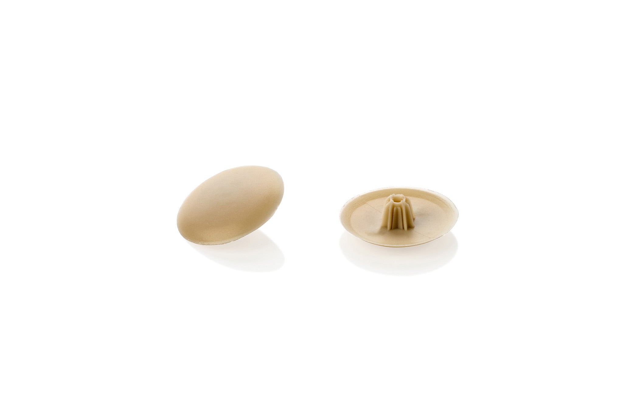 TC2- 105 White Walnut Tap-Caps Press-on Screw Covers Group