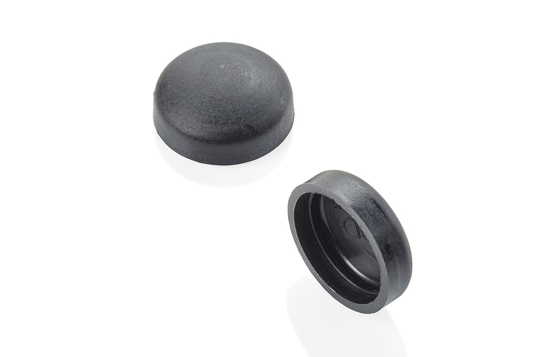 Black Screw Covers, 12/12 Snap-Caps | Pro-Dec