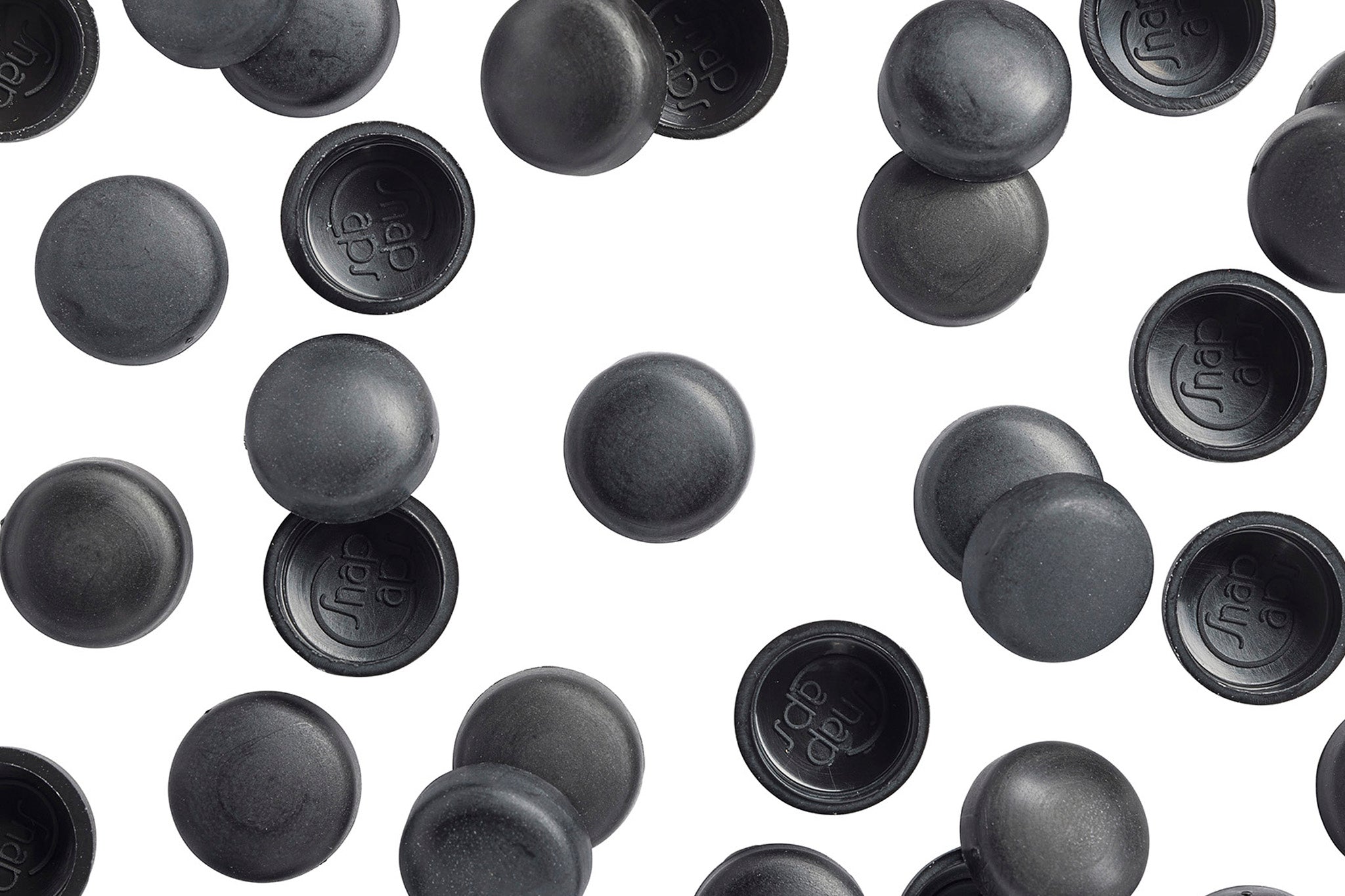 12/12-180 Black Snap-Caps Screw Covers Overhead