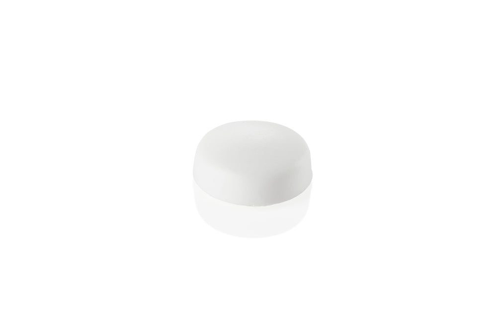 White Hinged Screw Covers, Hinge Snap-Caps | Pro-Dec