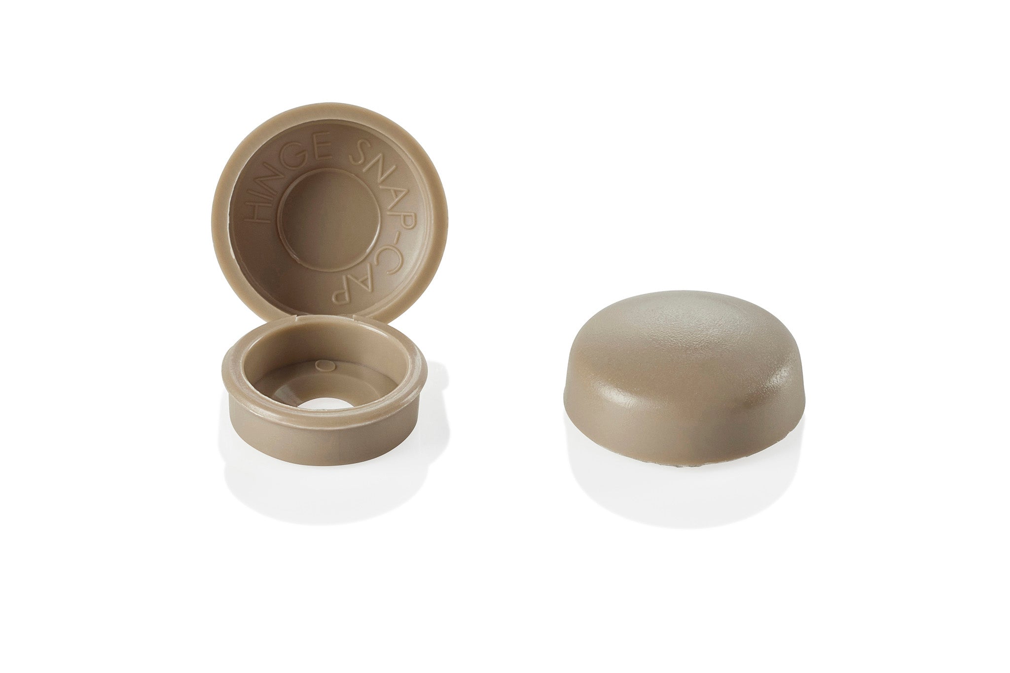 Beige Hinged Screw Covers, Hinge Snap-Caps | Pro-Dec