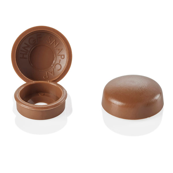 Teak Hinged Screw Covers, Hinge Snap-Caps | Pro-Dec