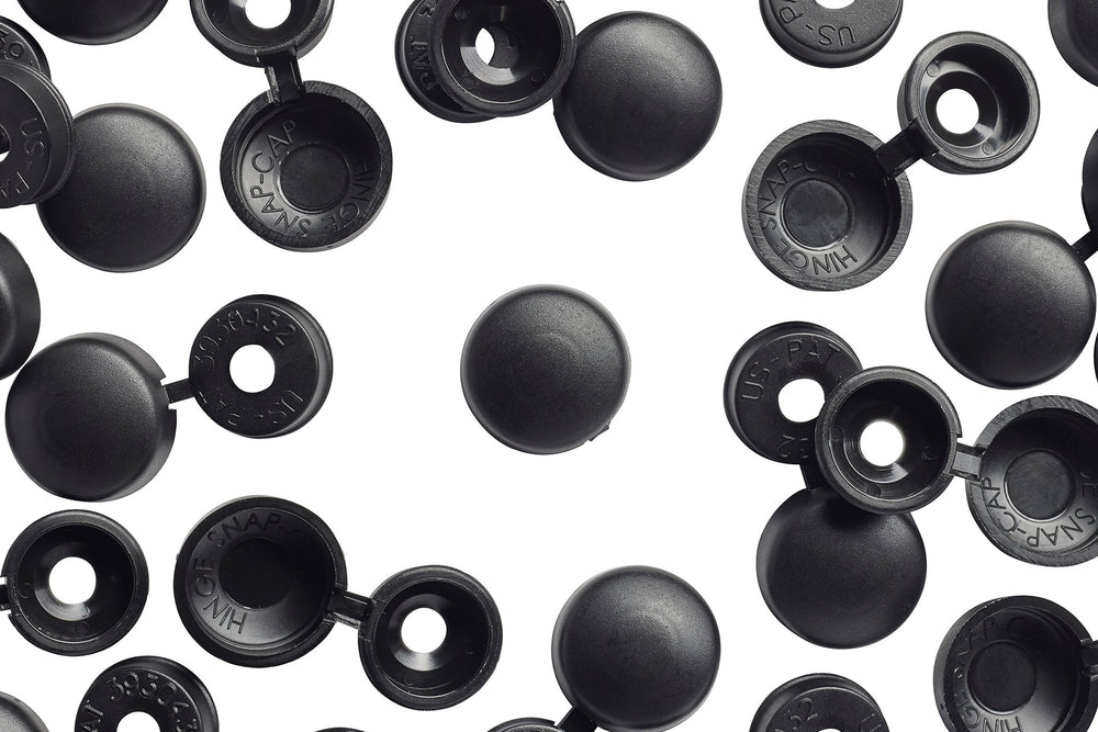 Pro-Dec™ Hinge Snap-Caps - Bulk Pricing on Hinged Screw Covers