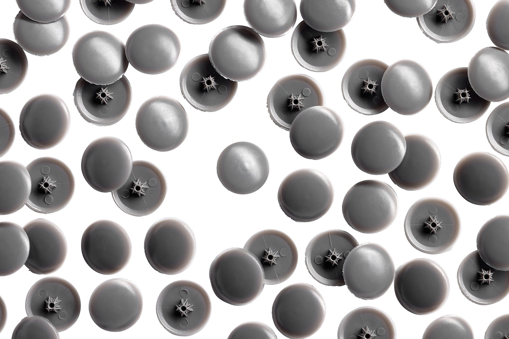 L A Grey Screw Covers, Tap-Caps | Pro-Dec